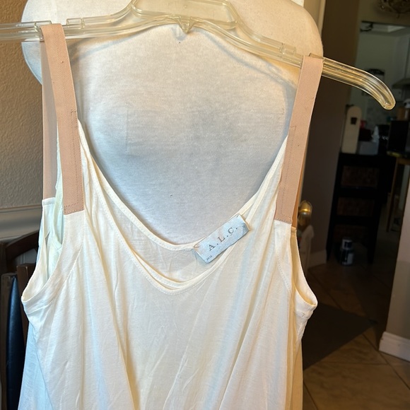 Light cream  A.L.C. dress size large - Picture 3 of 4